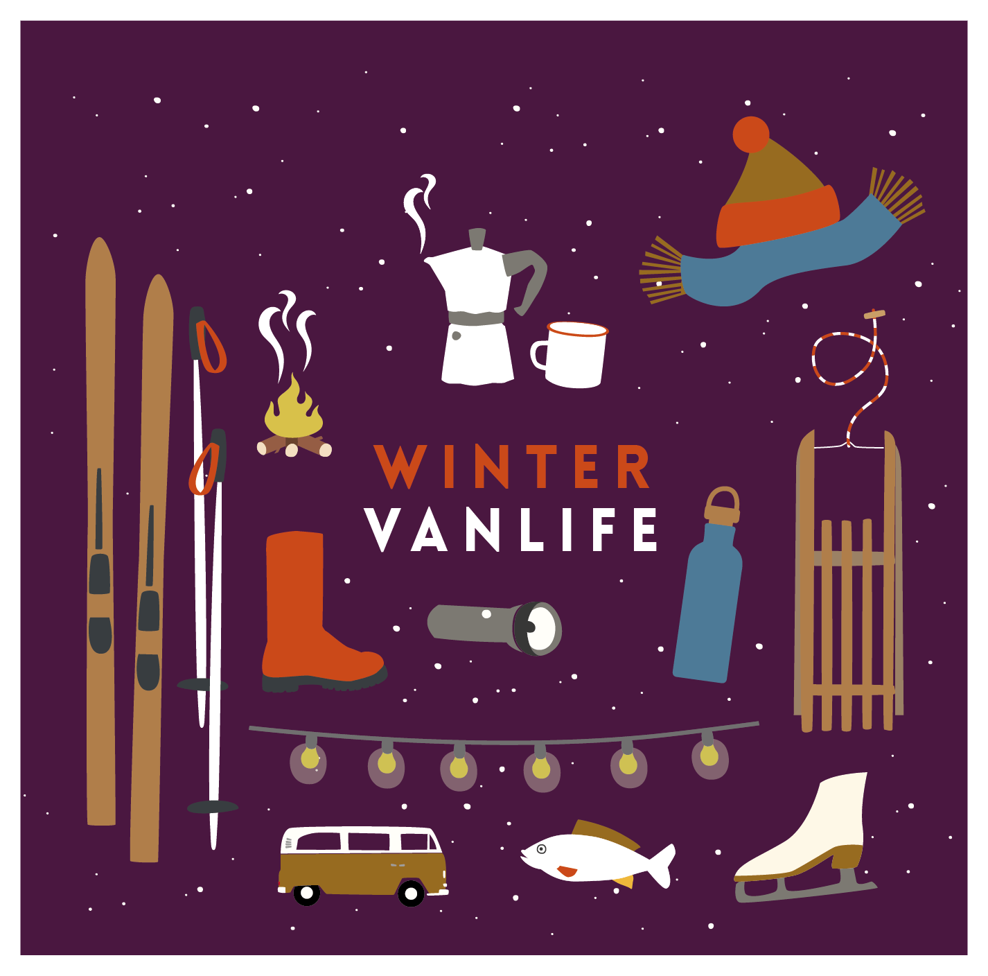 Packliste Winter Vanlife