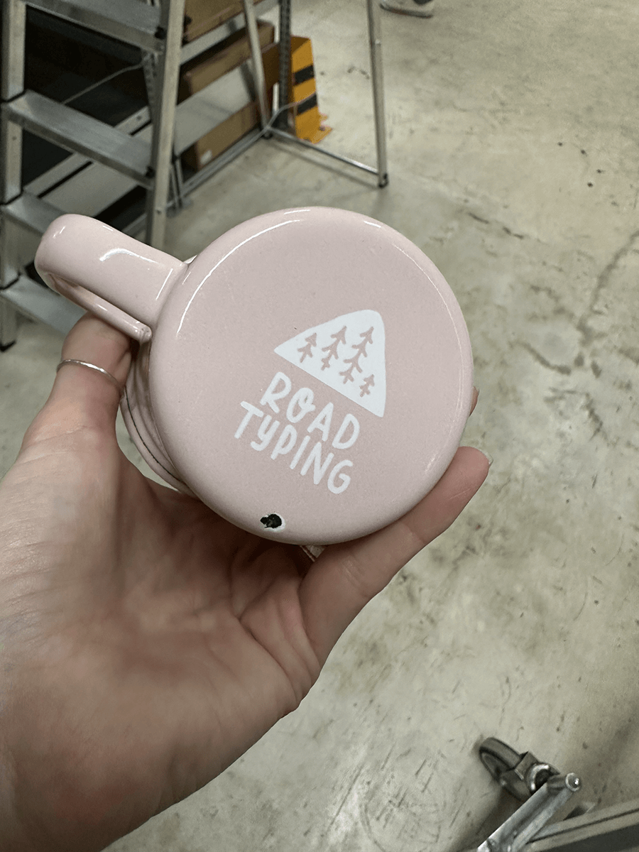 2. Wahl - Kinder Emaille Tasse Go Camping