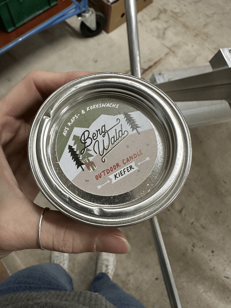 Second choice - Pine scented candle