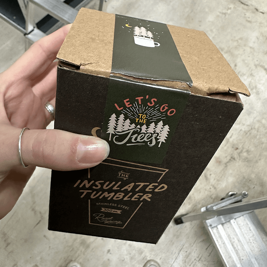 2.Wahl - Kaffeebecher to go Let´s go to the trees