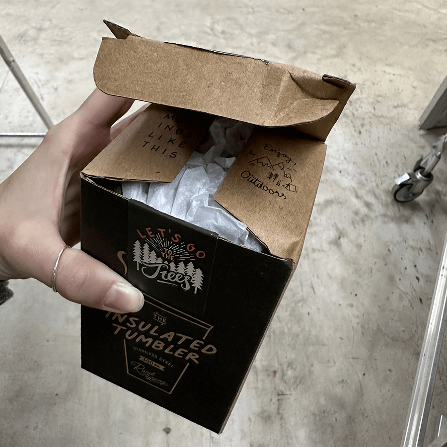 2.Wahl - Kaffeebecher to go Let´s go to the trees