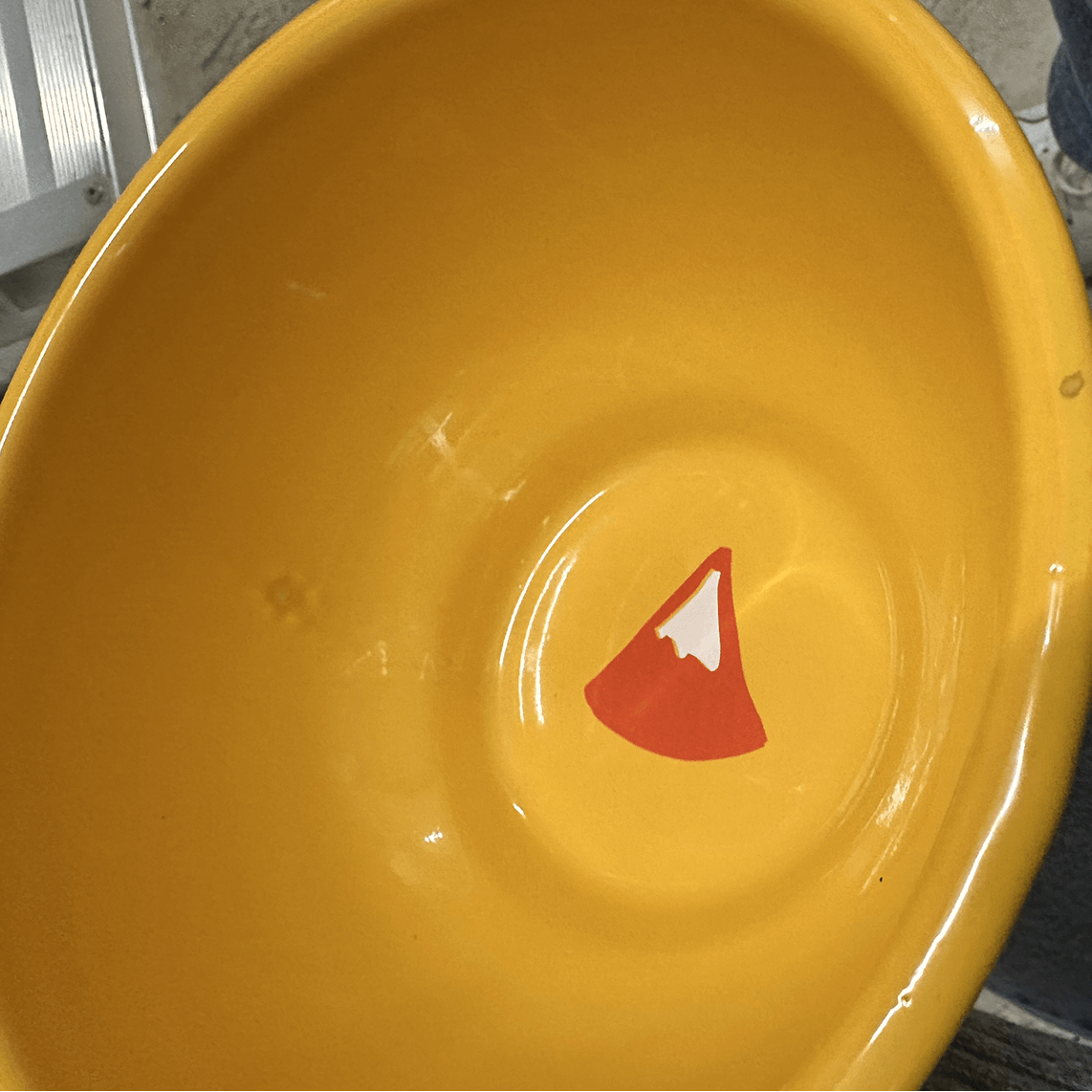 2. Wahl - Große Emaille Schüssel Go Camping