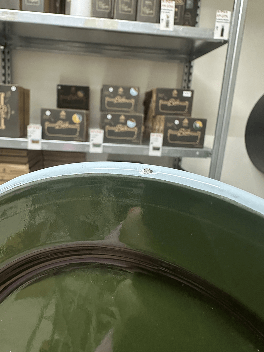 2. Wahl - Emaille Teller Wald & Berge