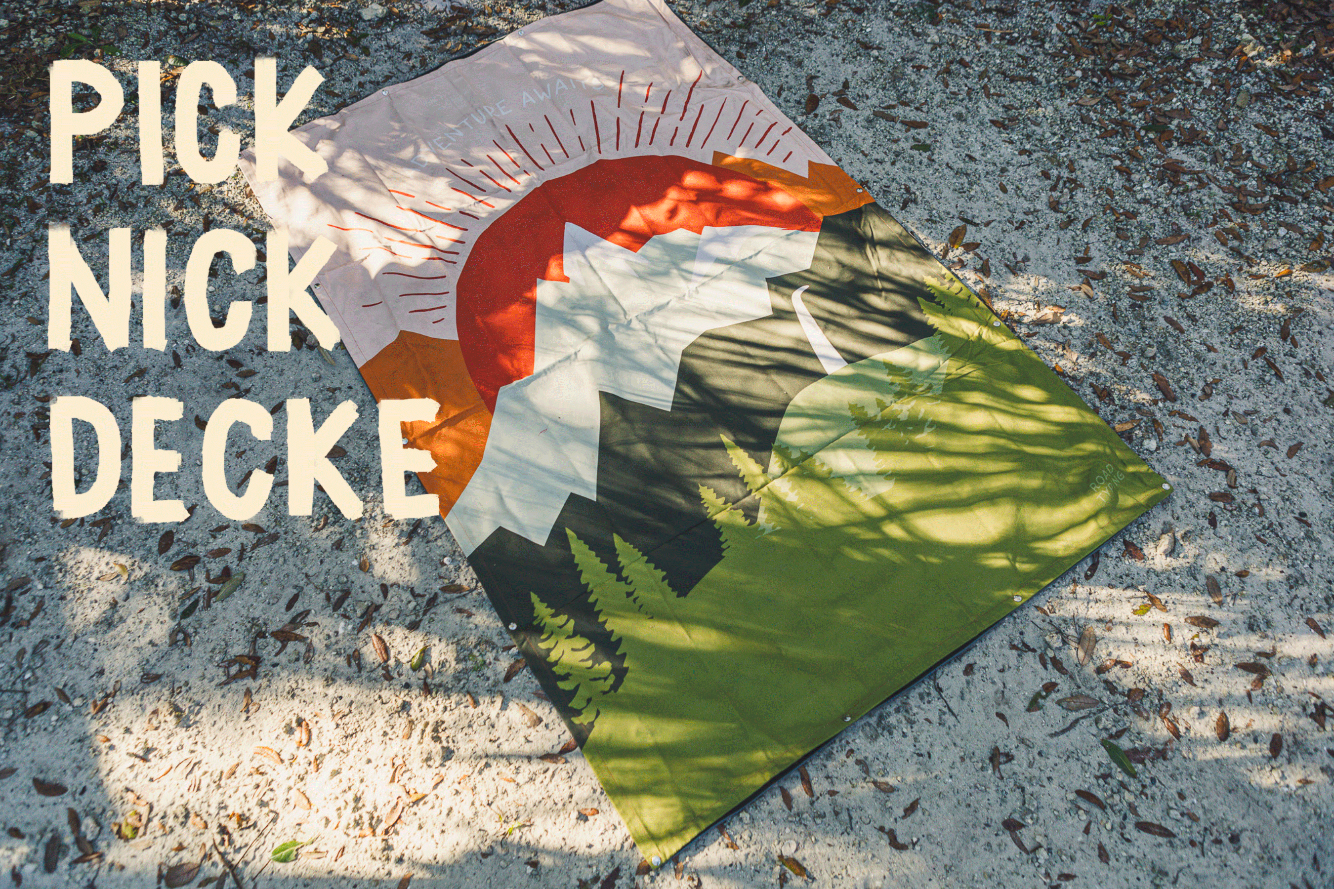 Camping Bundle „Adventure“ – Decke, Eimer & Gewürztasche