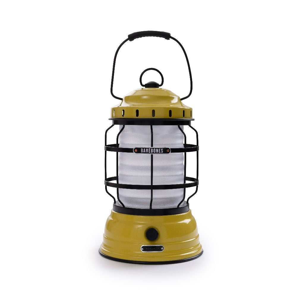 Barebones forest lantern waldlaterne öllampe campinglampe gelb