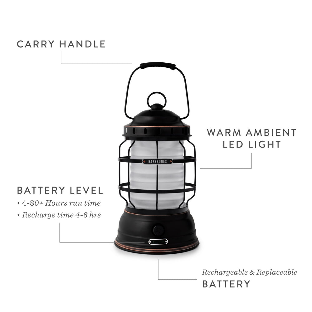 Barebones forest lantern waldlaterne öllampe campinglampe gelb aufriss