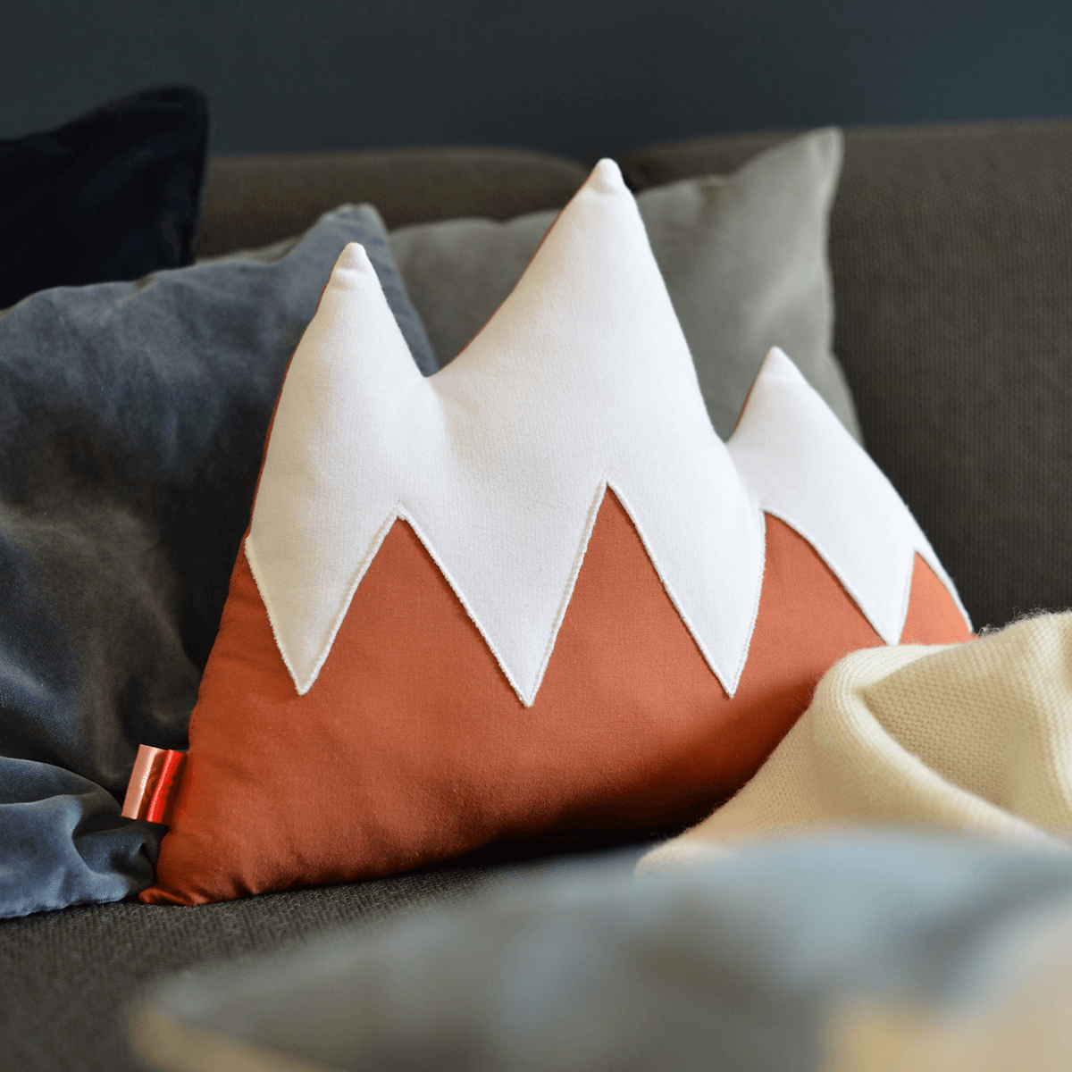 Bergkissen Kissen Rot