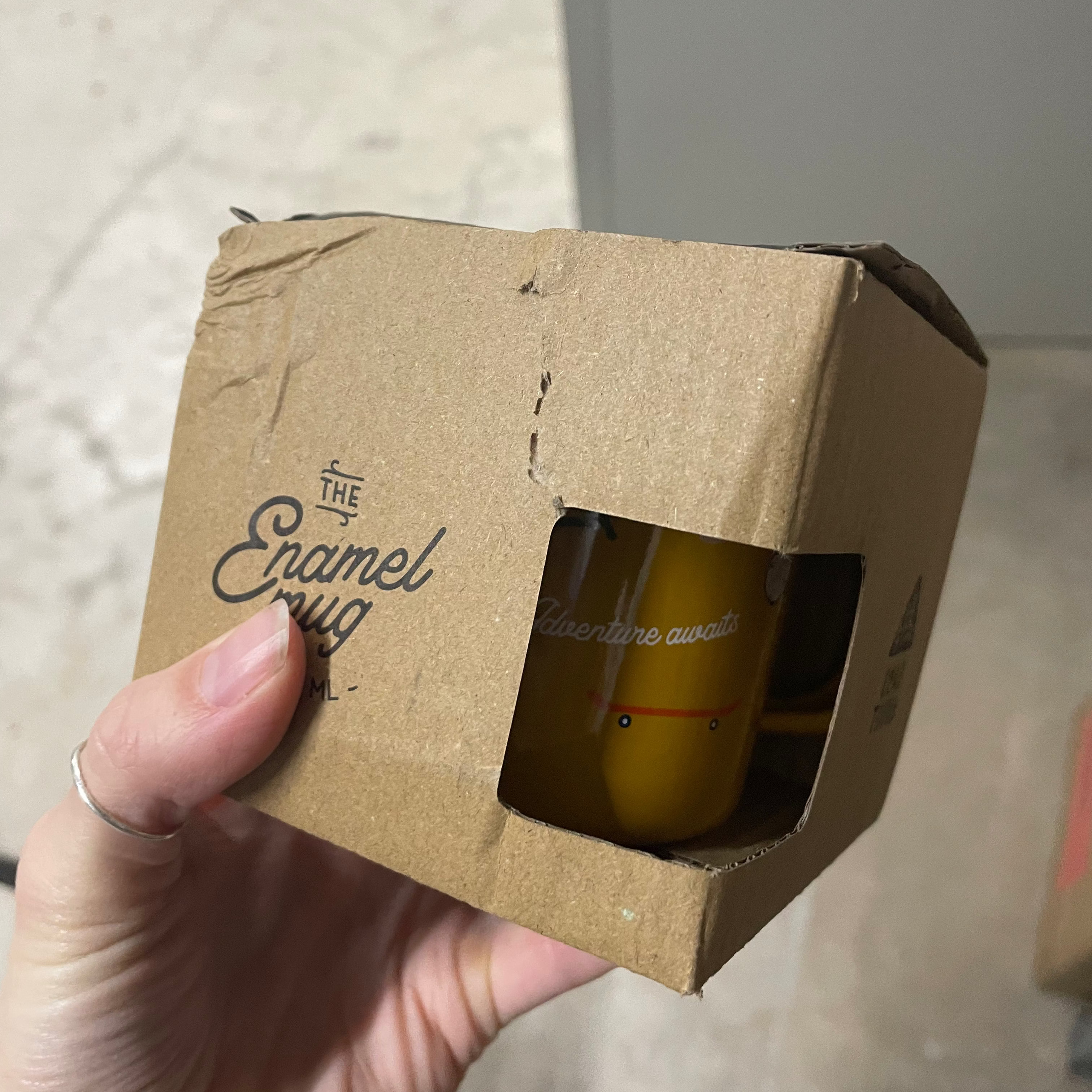 2. Wahl - Emaille Tasse Camp Stuff