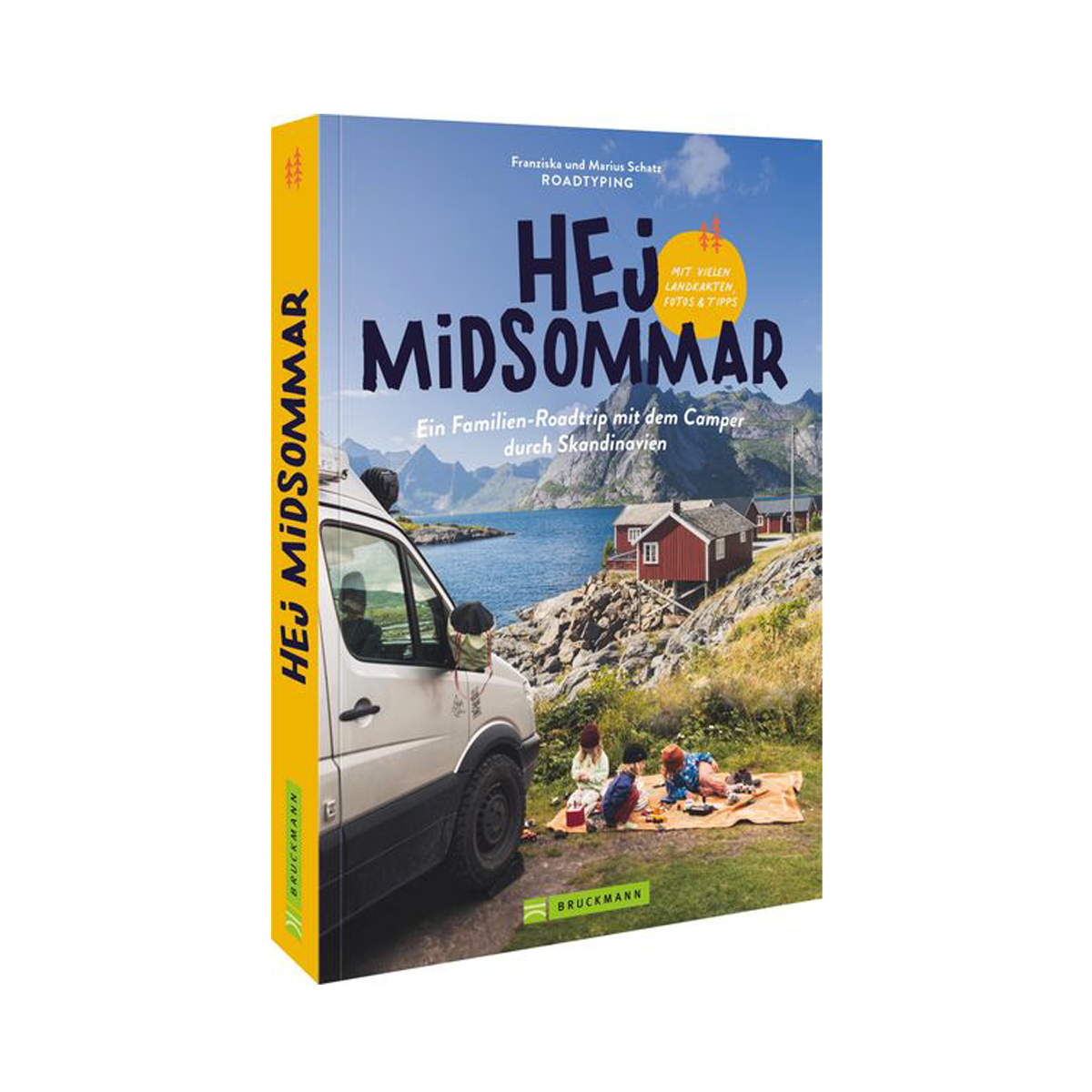 Reiseführer von Roadtyping für Norwegen Schweden Skandinavien mit dem Camper Wohnmobil und Familie