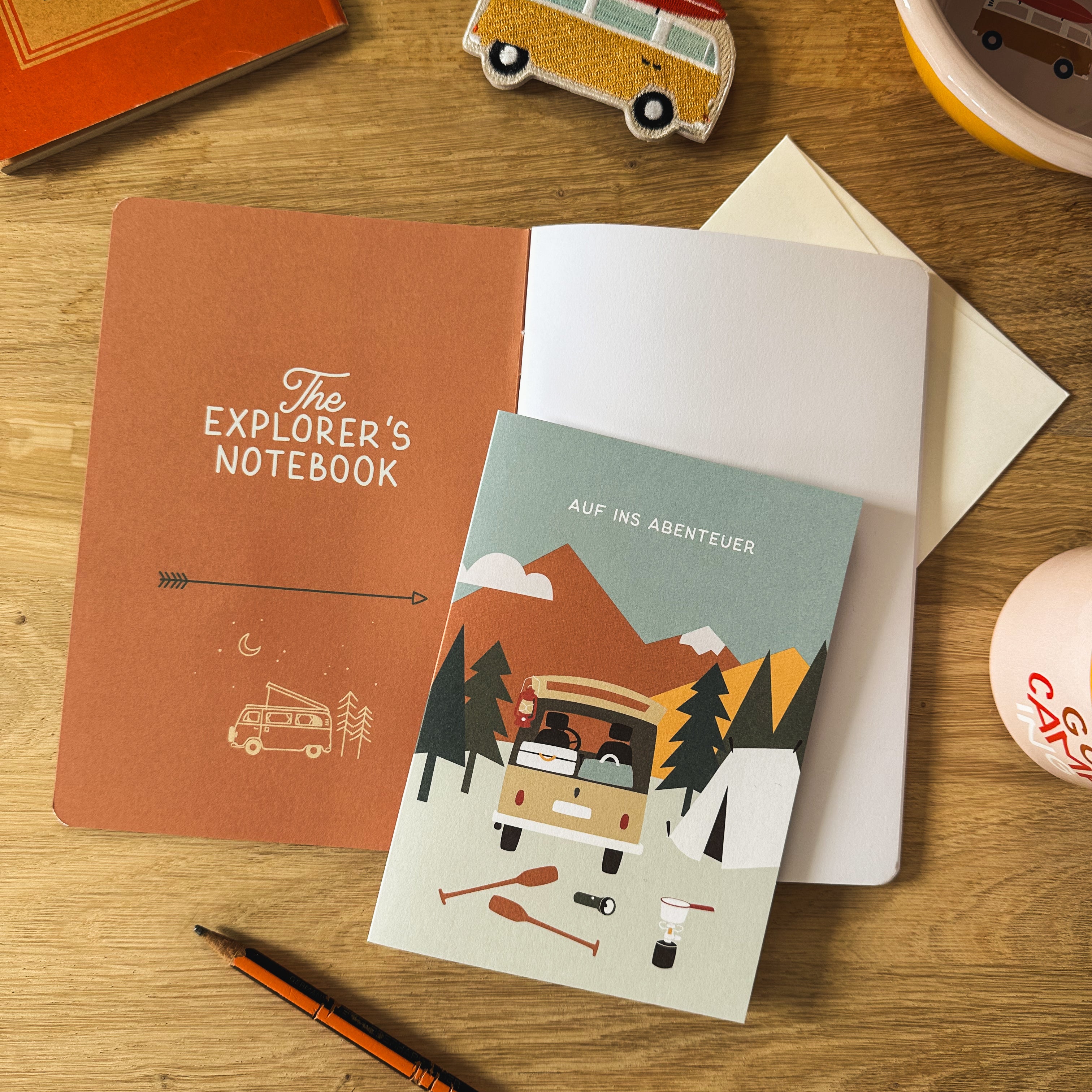 Reisetagebuch The Explorers Notebook Band 2 / Camping