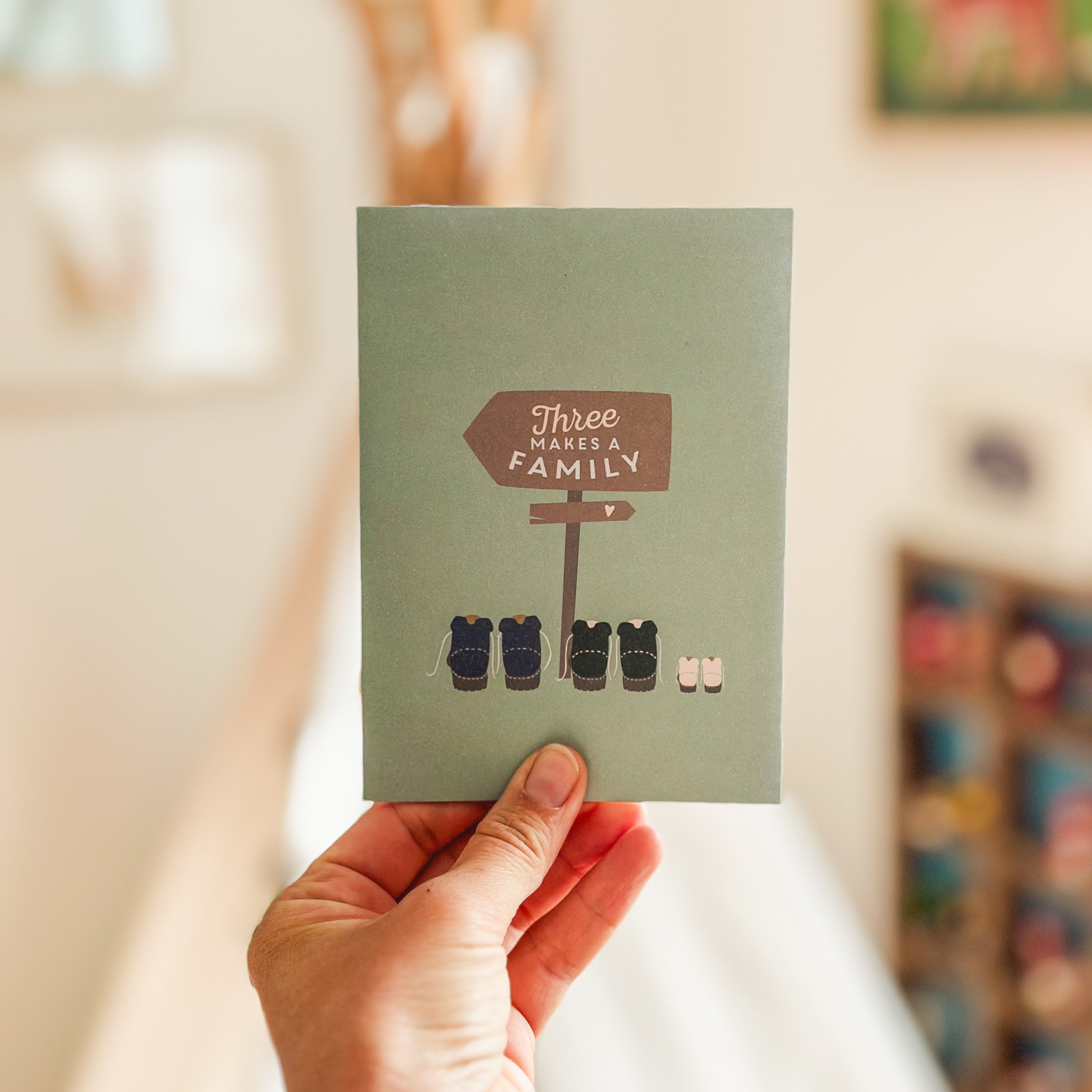 Greeting card 3 makes a Family