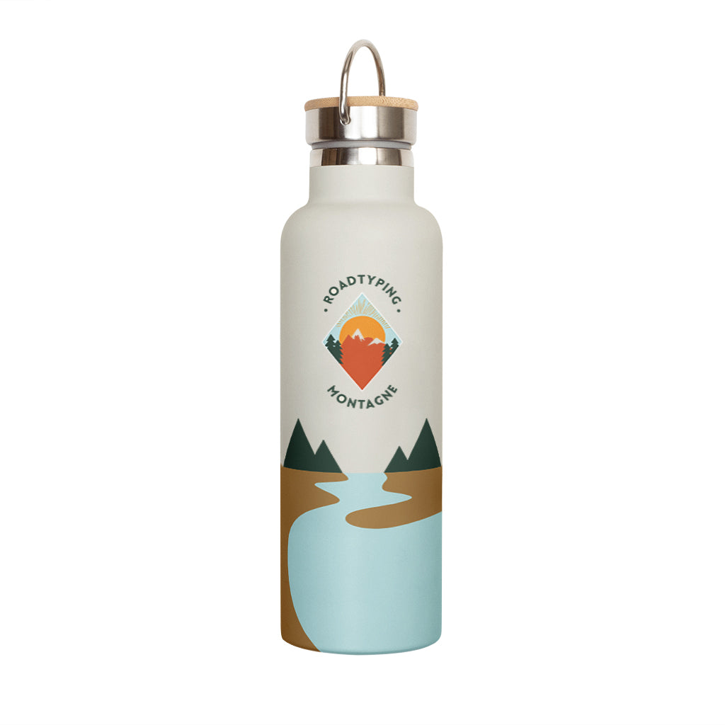 Isolierte Trinkflasche aus recyceltem Edelstahl | 750ml