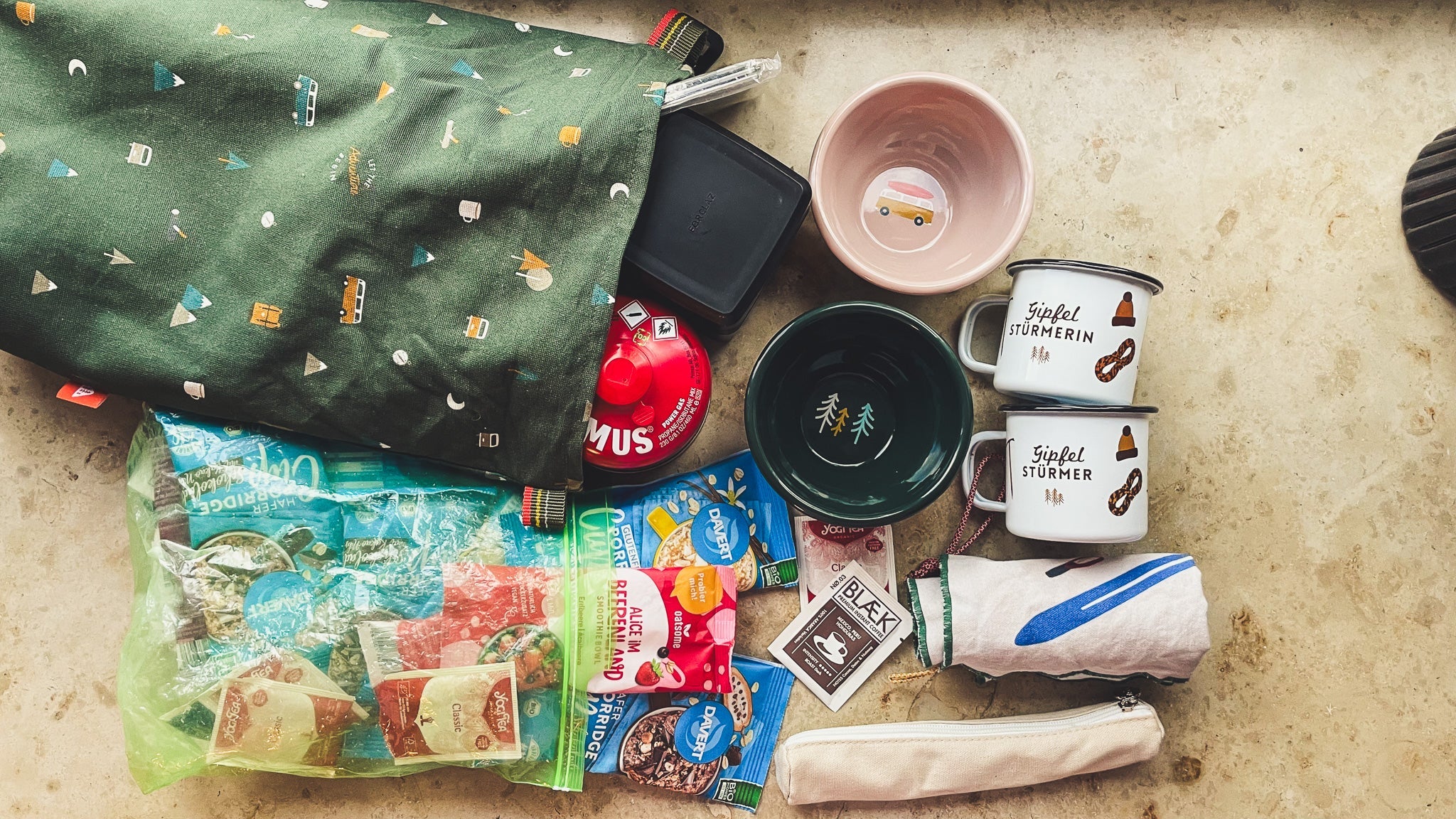 Lunchbag als multifunktional nutzerbarer Drybag