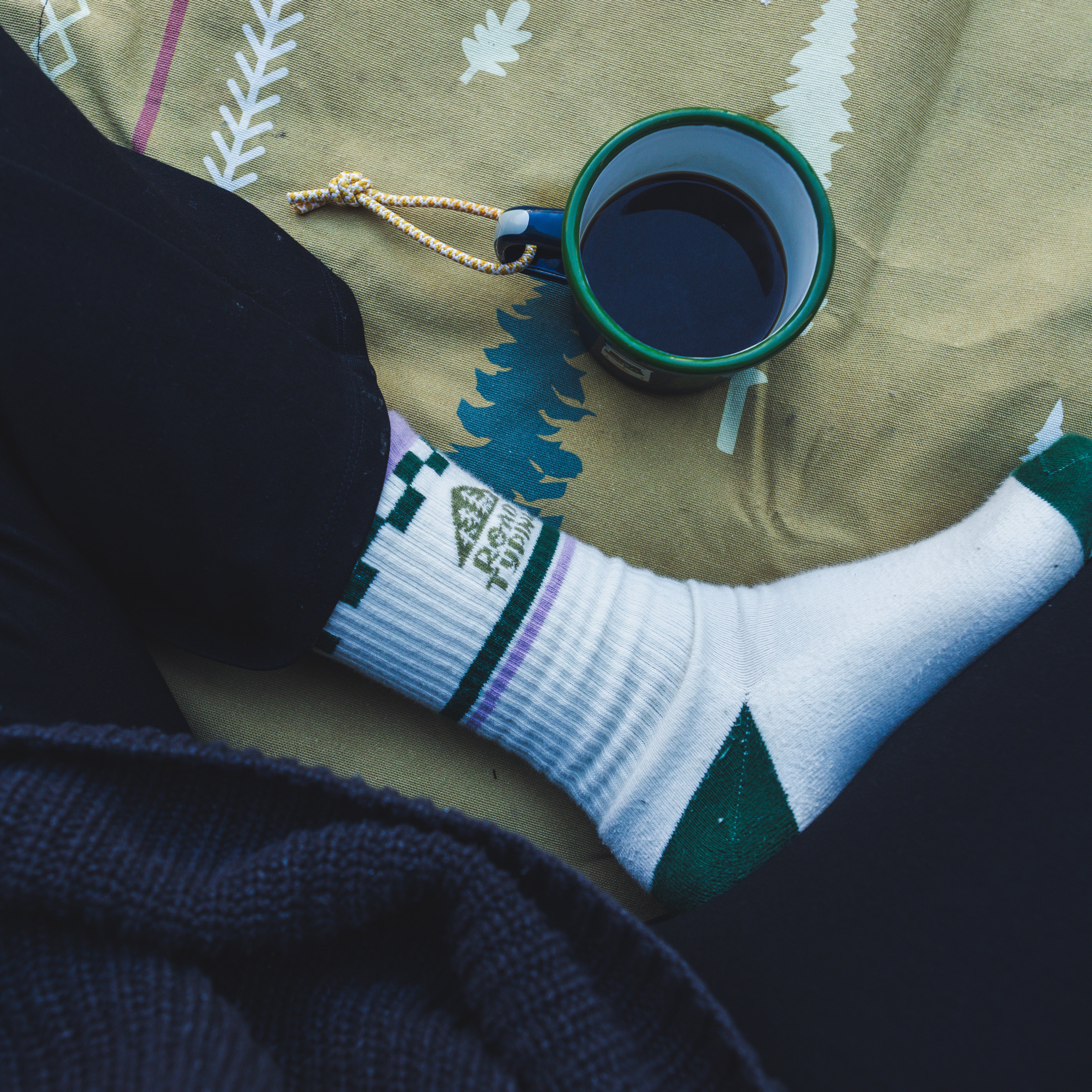 Socken 10 Jahre Roadtyping Socke