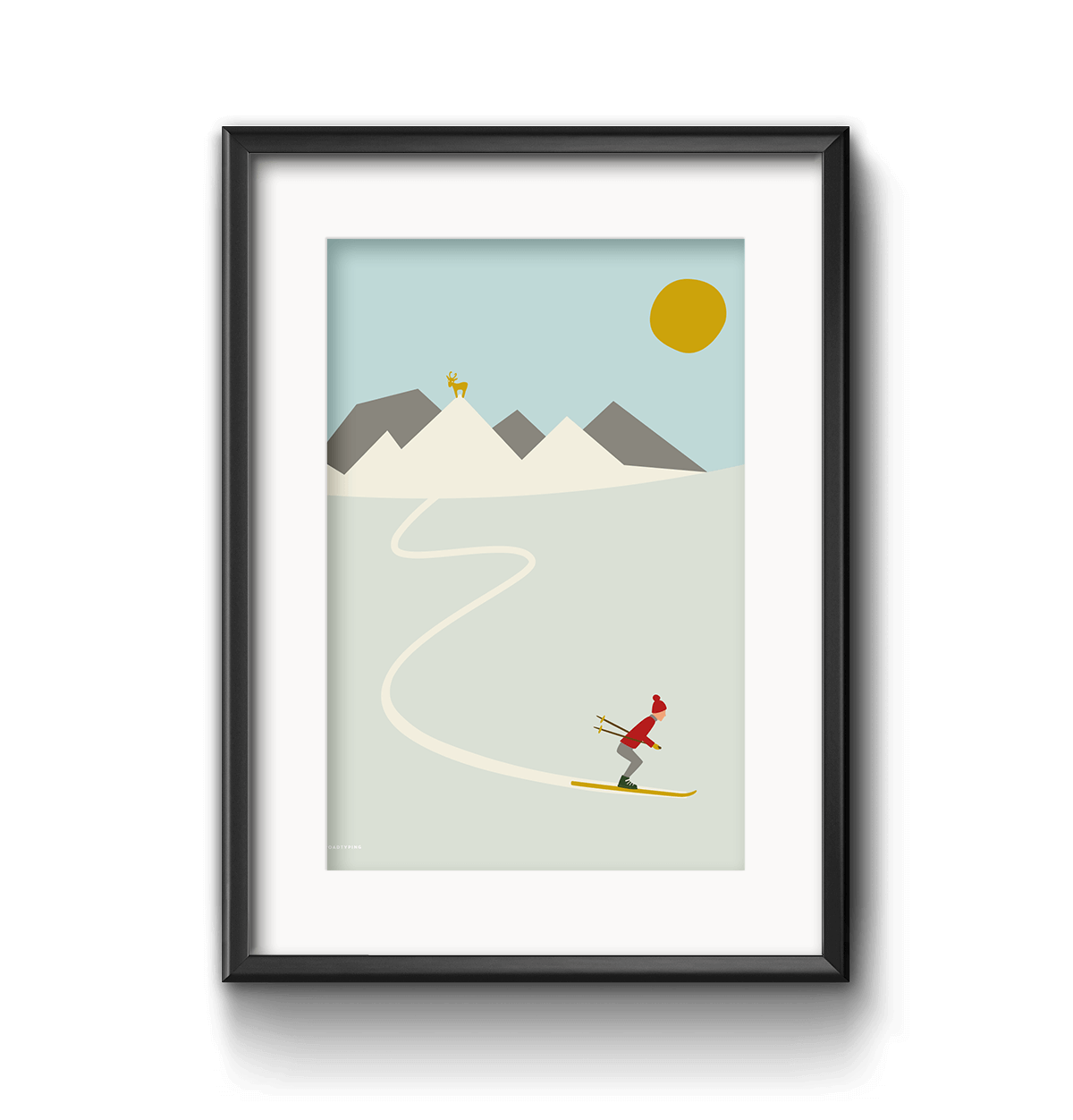 Art Print Neuschnee