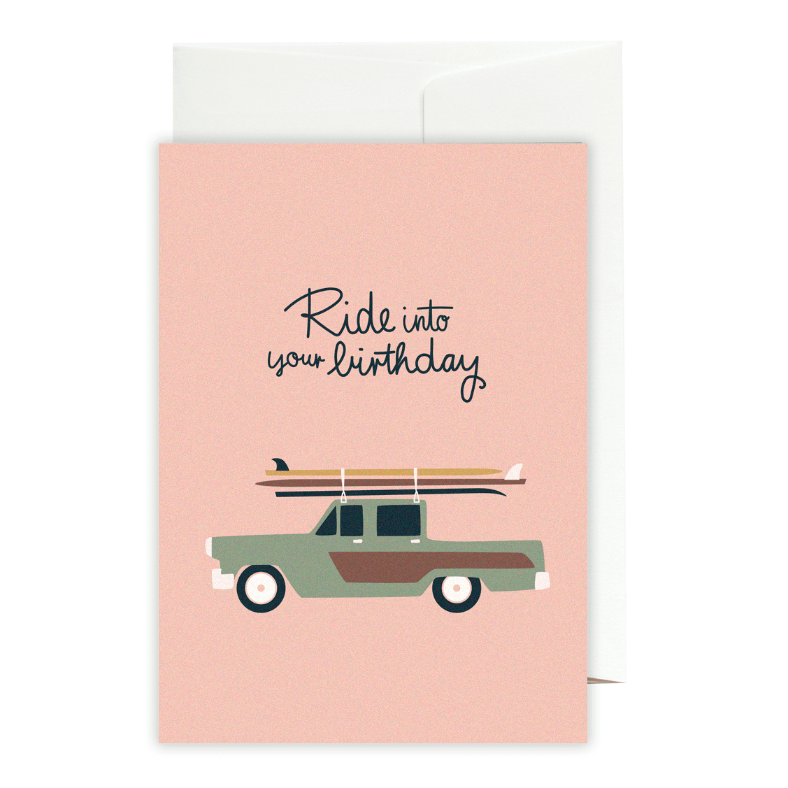 Grußkarte Ride into your birthday