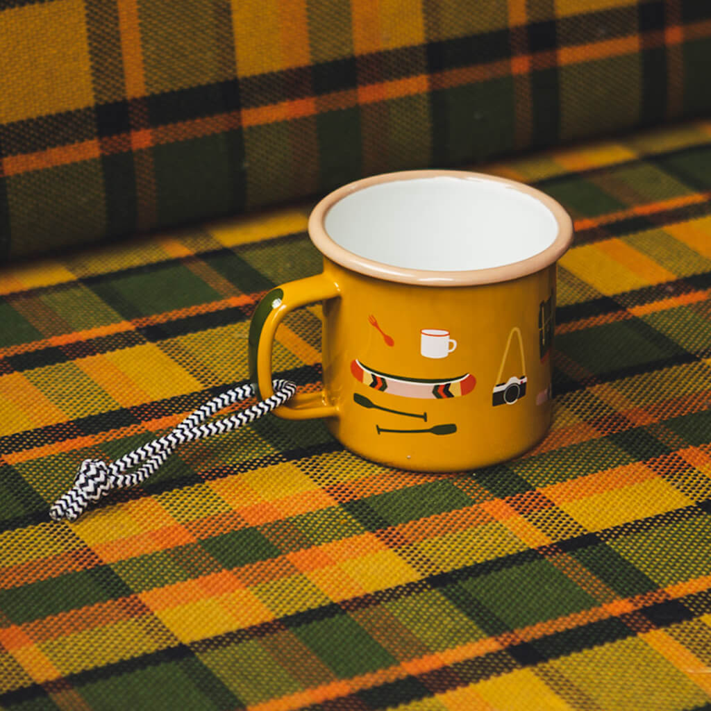 2. Wahl - Emaille Tasse Camp Stuff