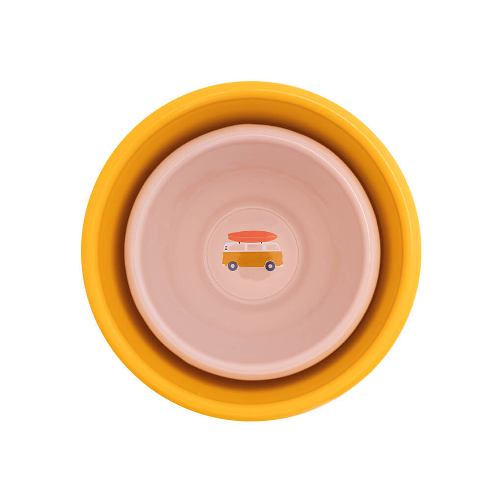 2. Wahl - Große Emaille Schüssel Go Camping