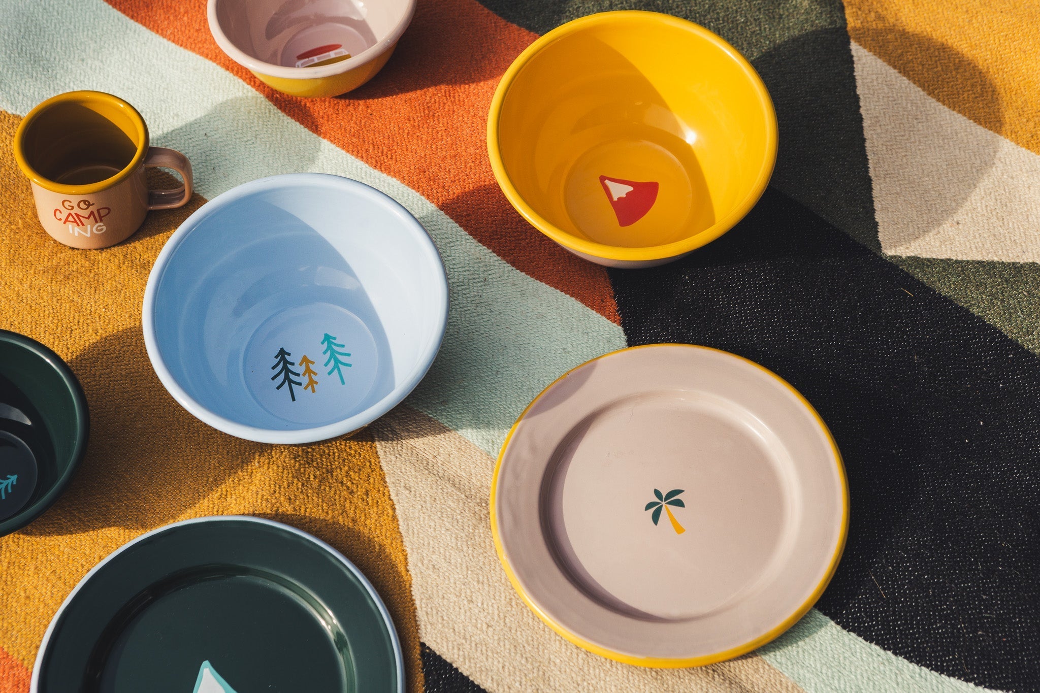 Bundle: 2x Große Schüssel Wald