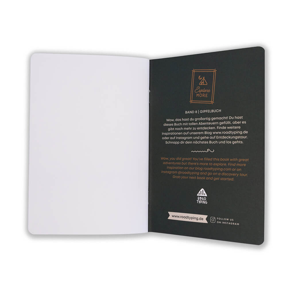 Travel diary The Explorers Notebook Volume 8 / Summiteers