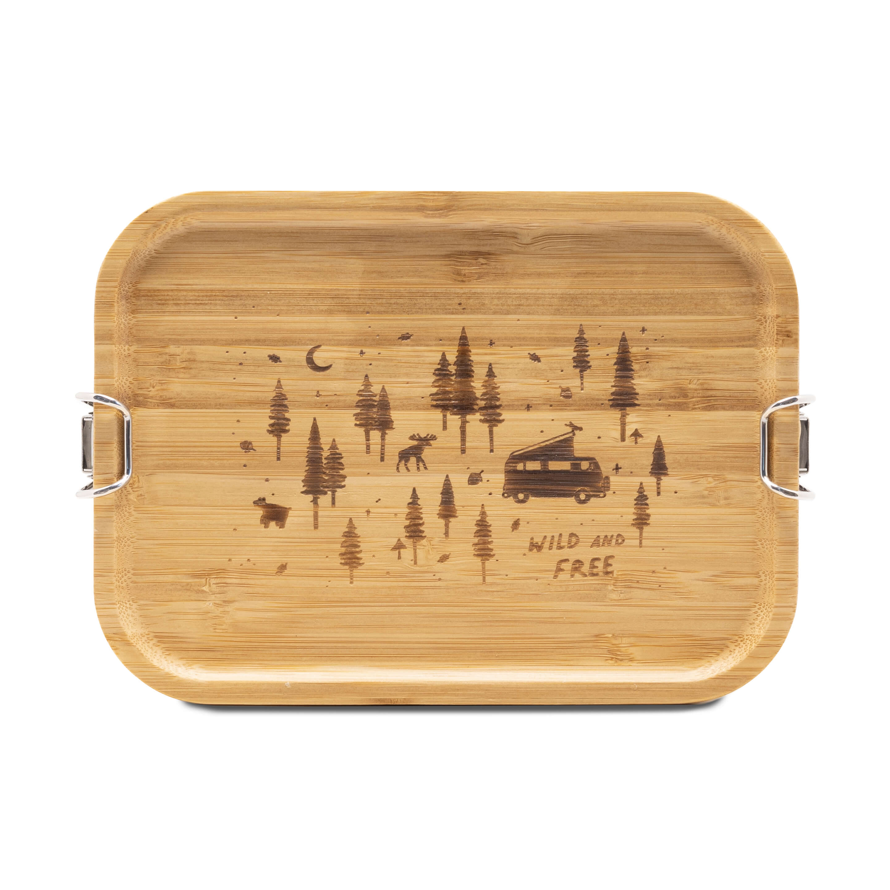 Lunchbox m. Schneidebrett Wild & Free