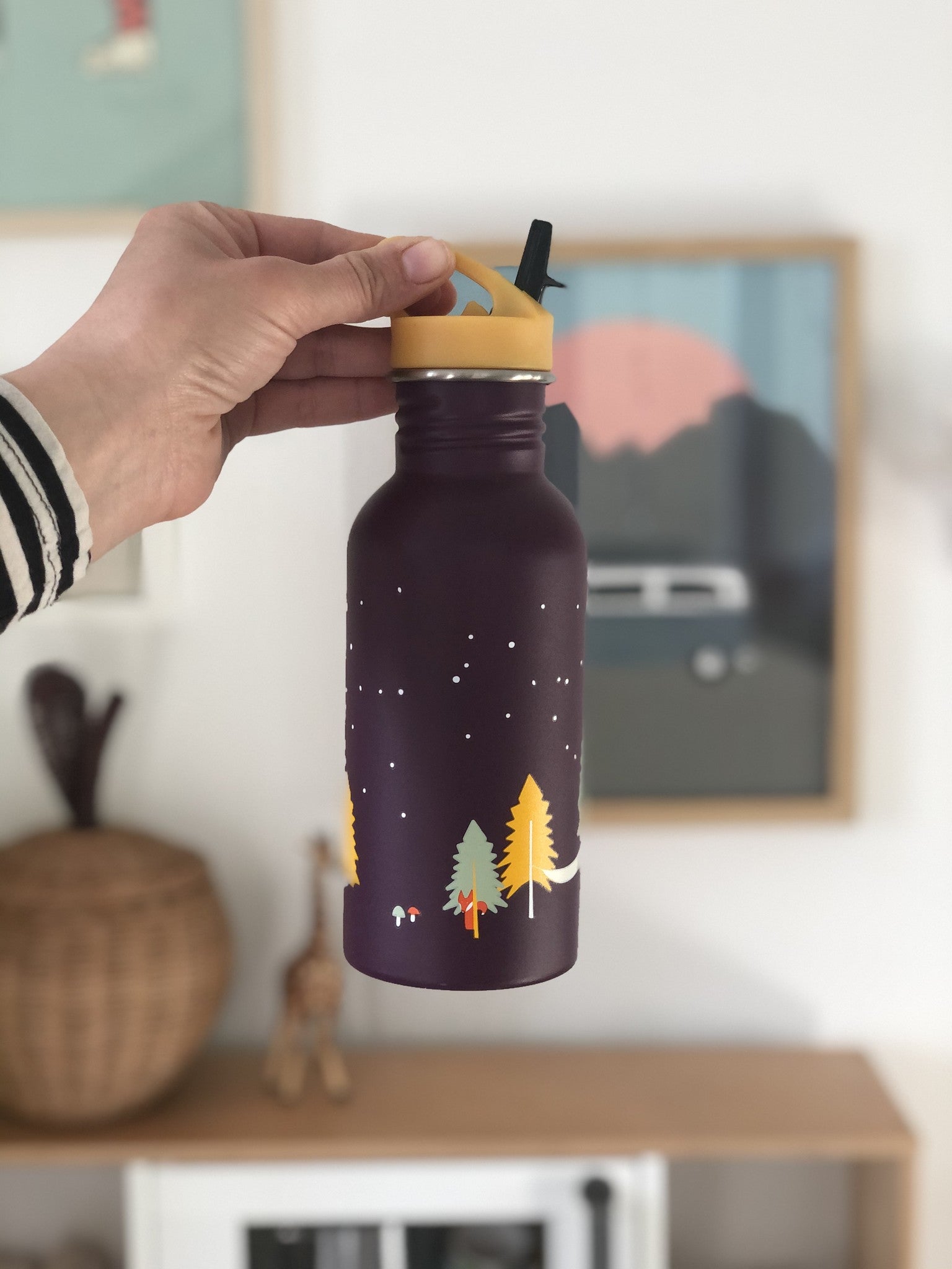 Kinderflasche Camping