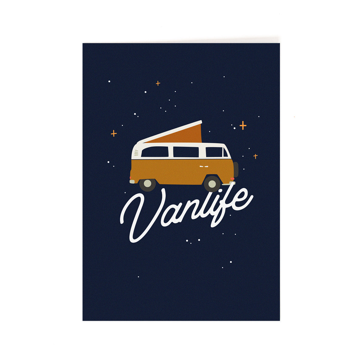 Postkarte Vanlife von Roadtyping