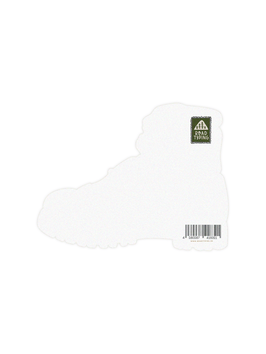 Postkarte gestanzt Bergschuh