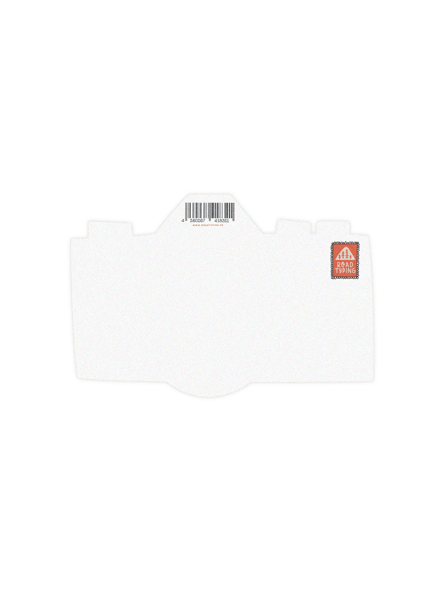 Postcard punched camera