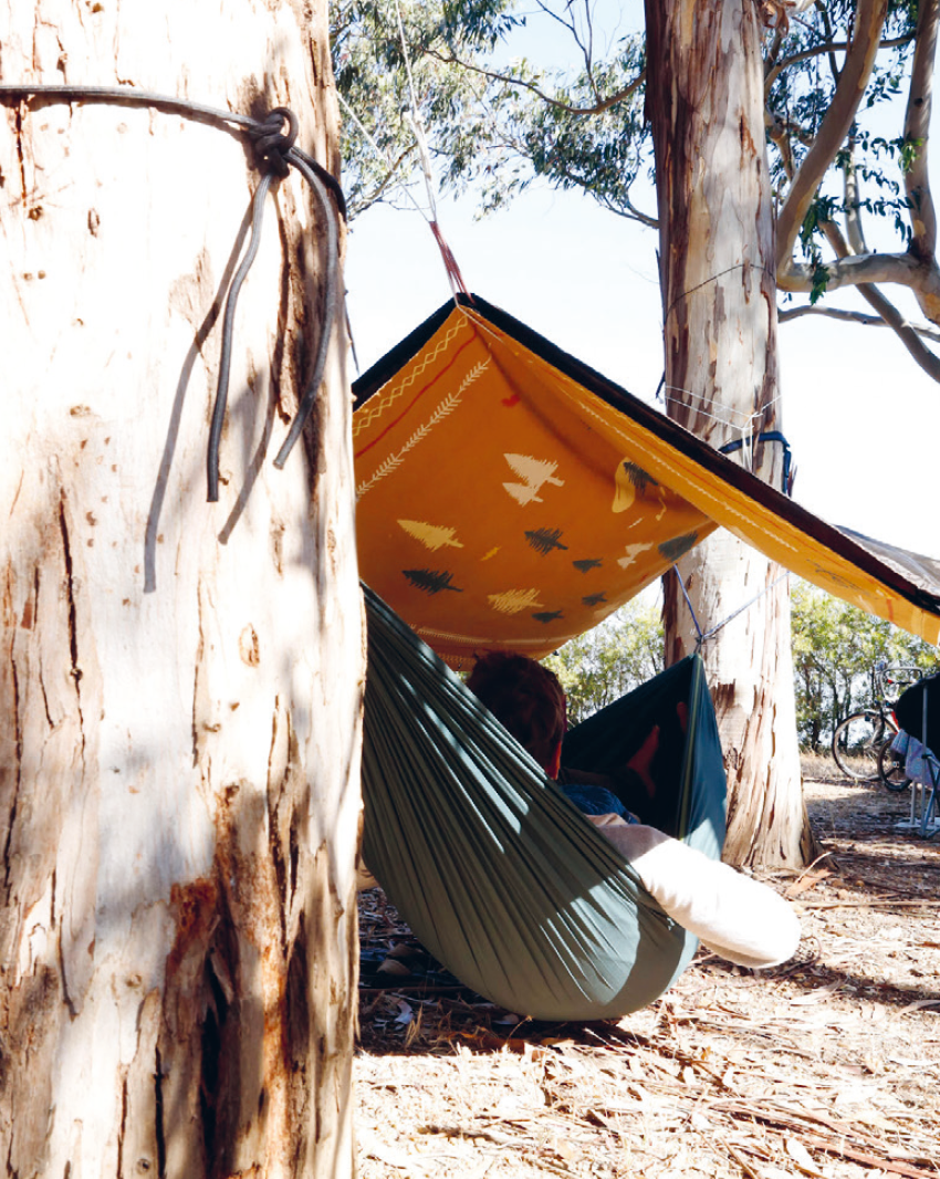 Camping blanket accessories set of 2
