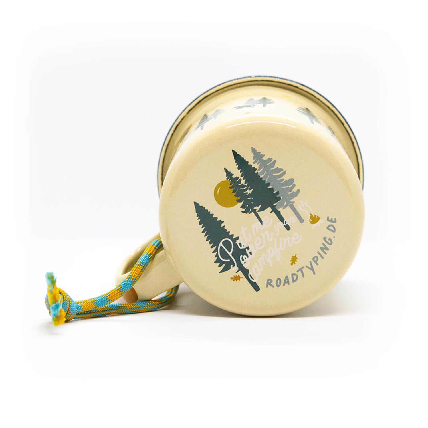 2nd choice - enamel cup Wild & free