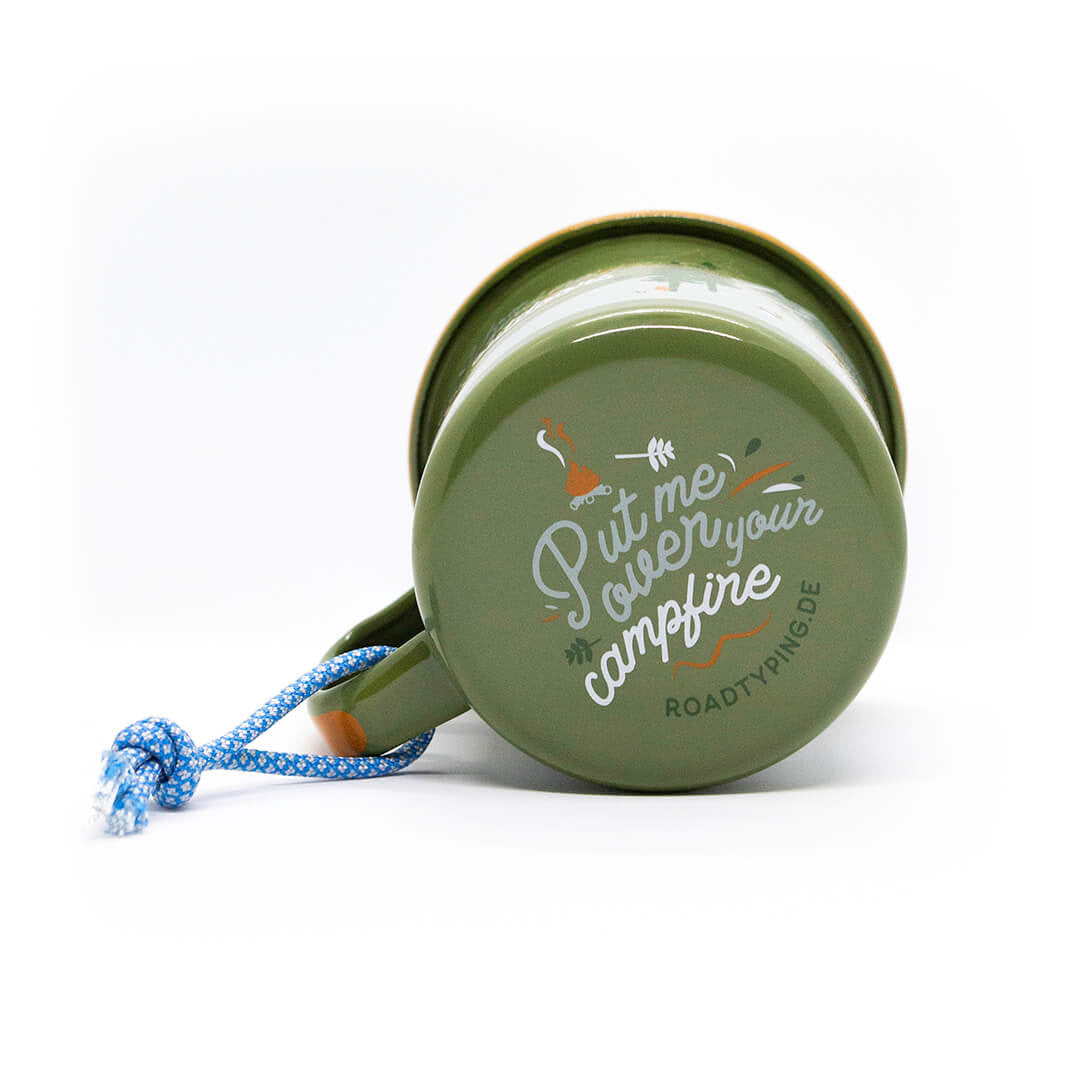 2. Wahl - Emaille Tasse Outdoors