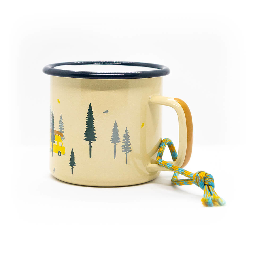 Enamel cup Wild & free