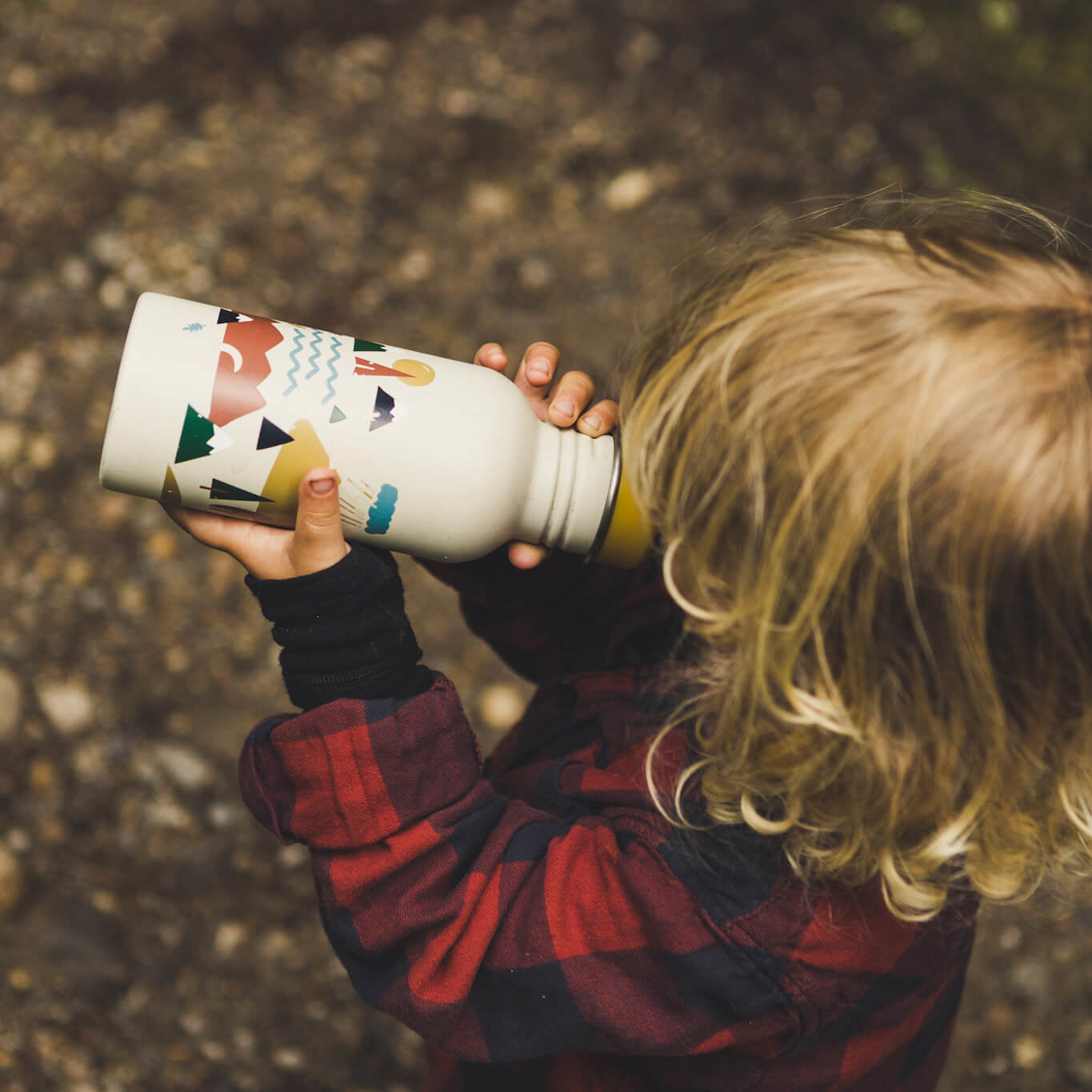 Trinkflasche Kinder Tiny world