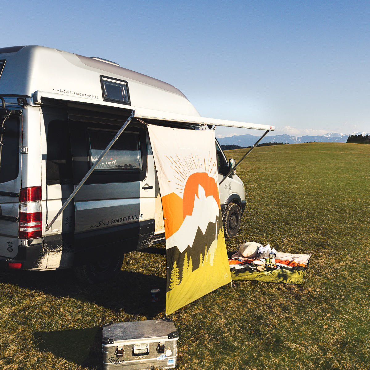 Multifunktional Outdoordecke Adventure awaits