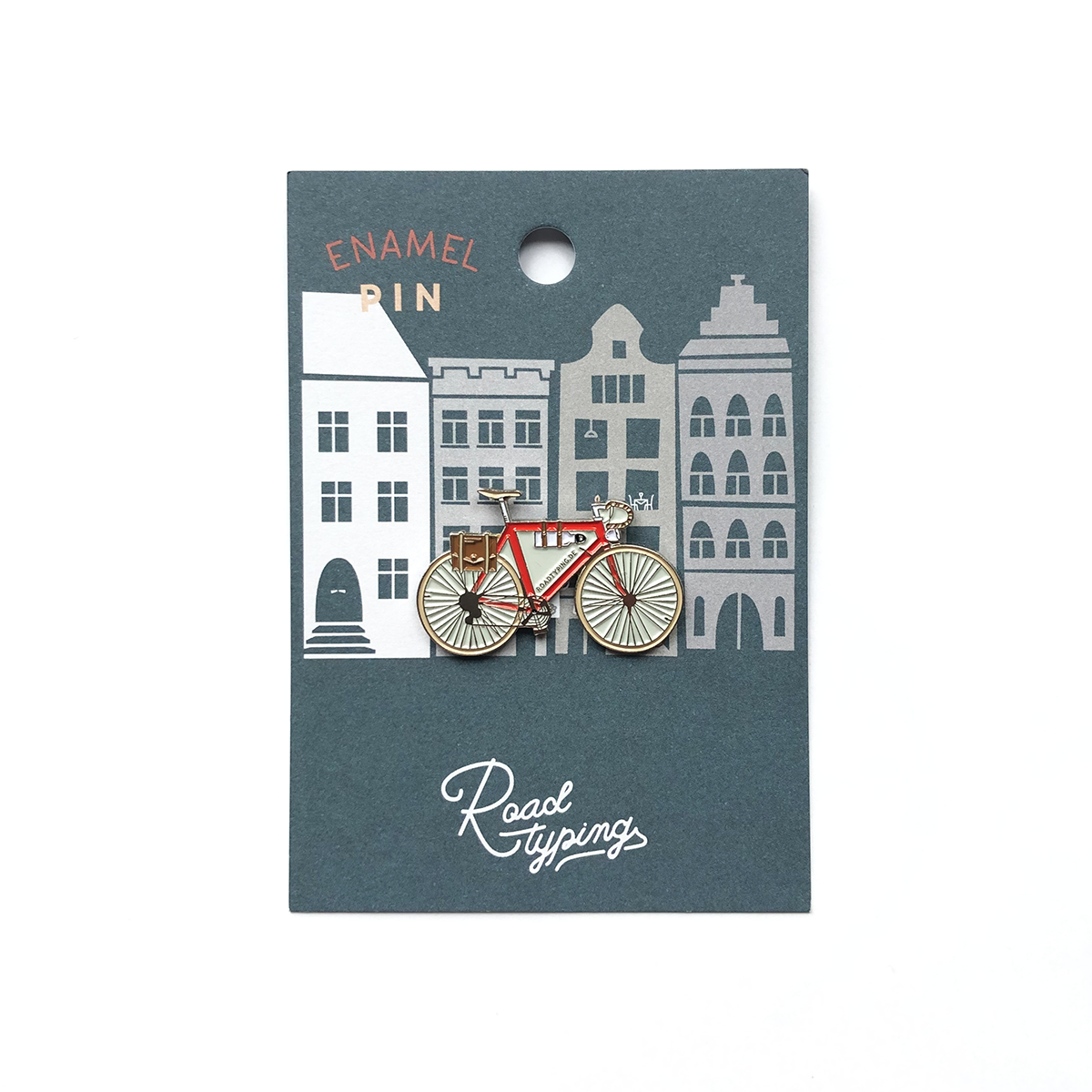 Emaille Pin Fahrrad