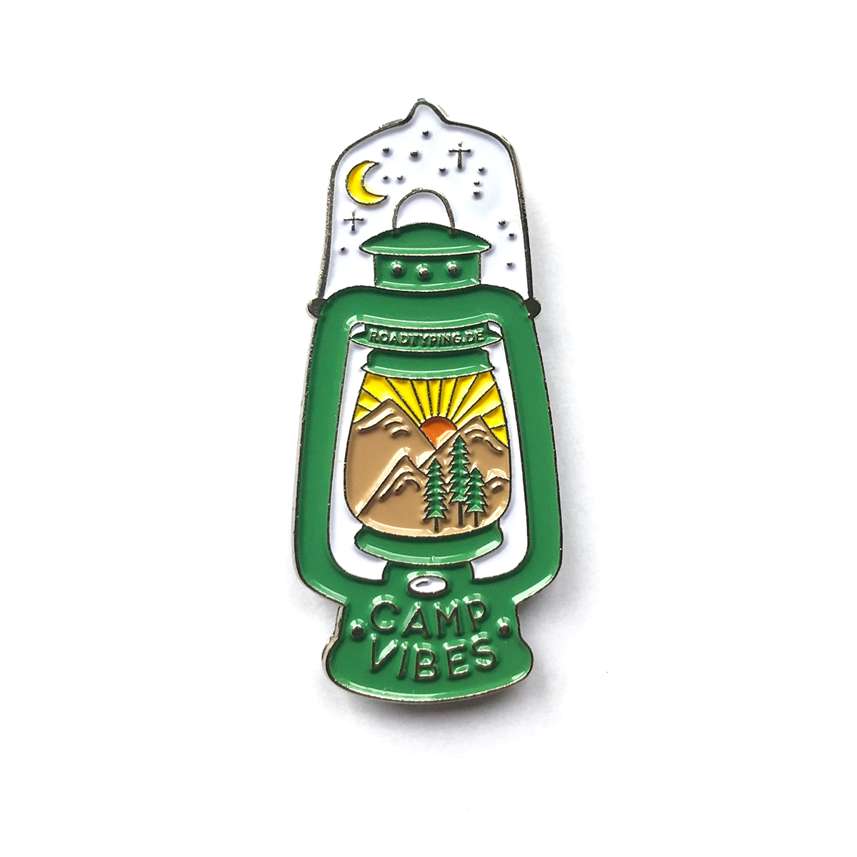 Enamel pin oil lamp