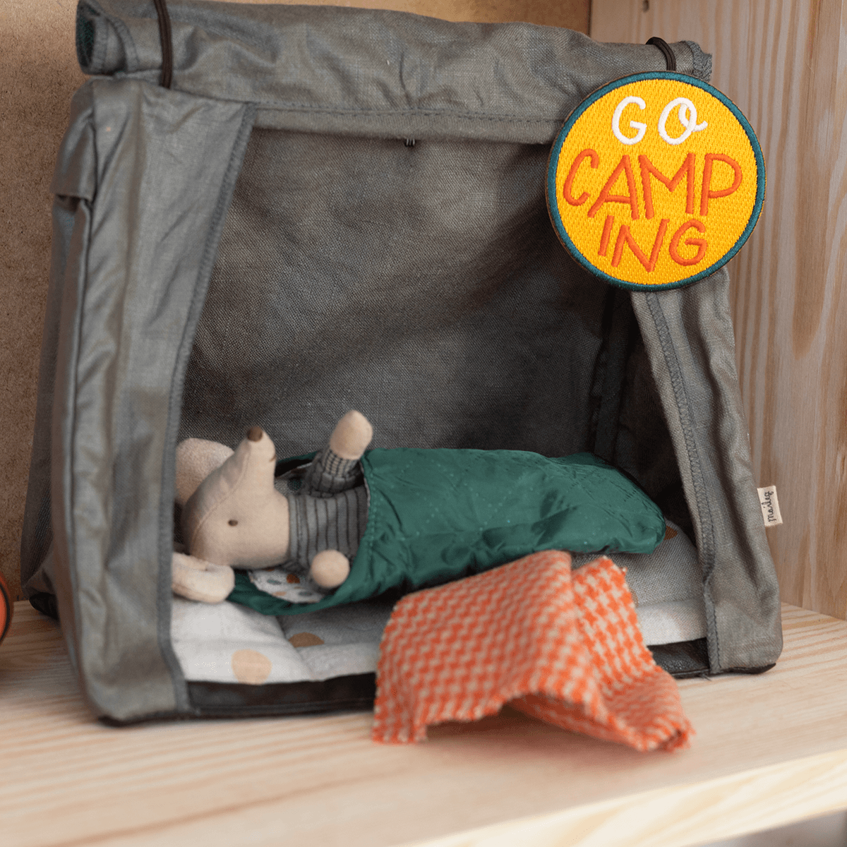 Patch Anstecker Go Camping