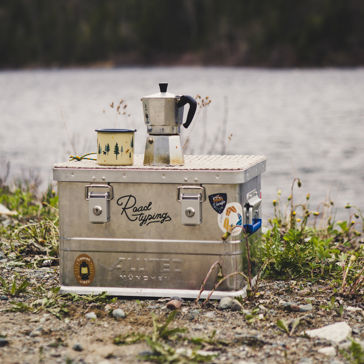 Enamel cup Wild & free