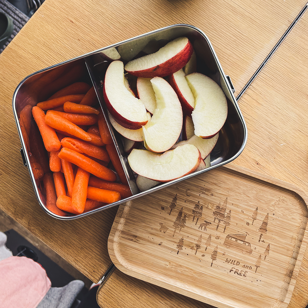 Divider - Accessories for lunch boxes with wooden lid