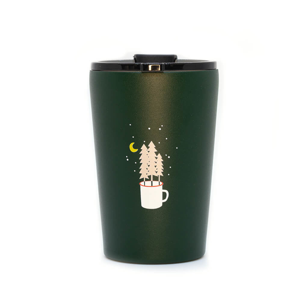 Kaffeebecher to go Let´s go to the trees