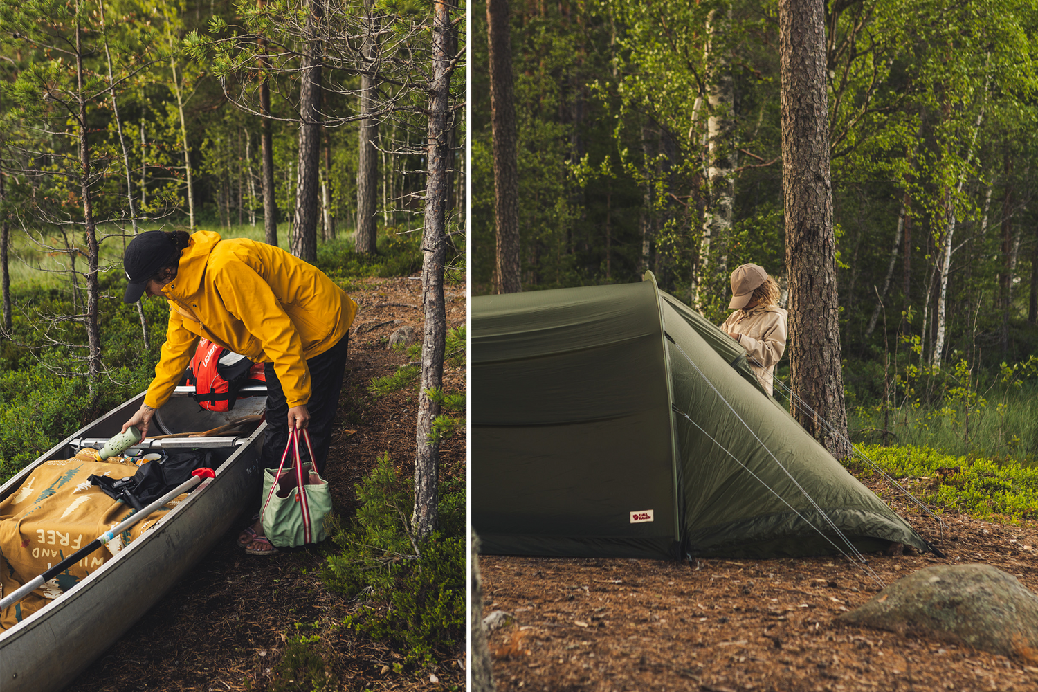 Kanutour in Südschweden mit Kindern und Hund