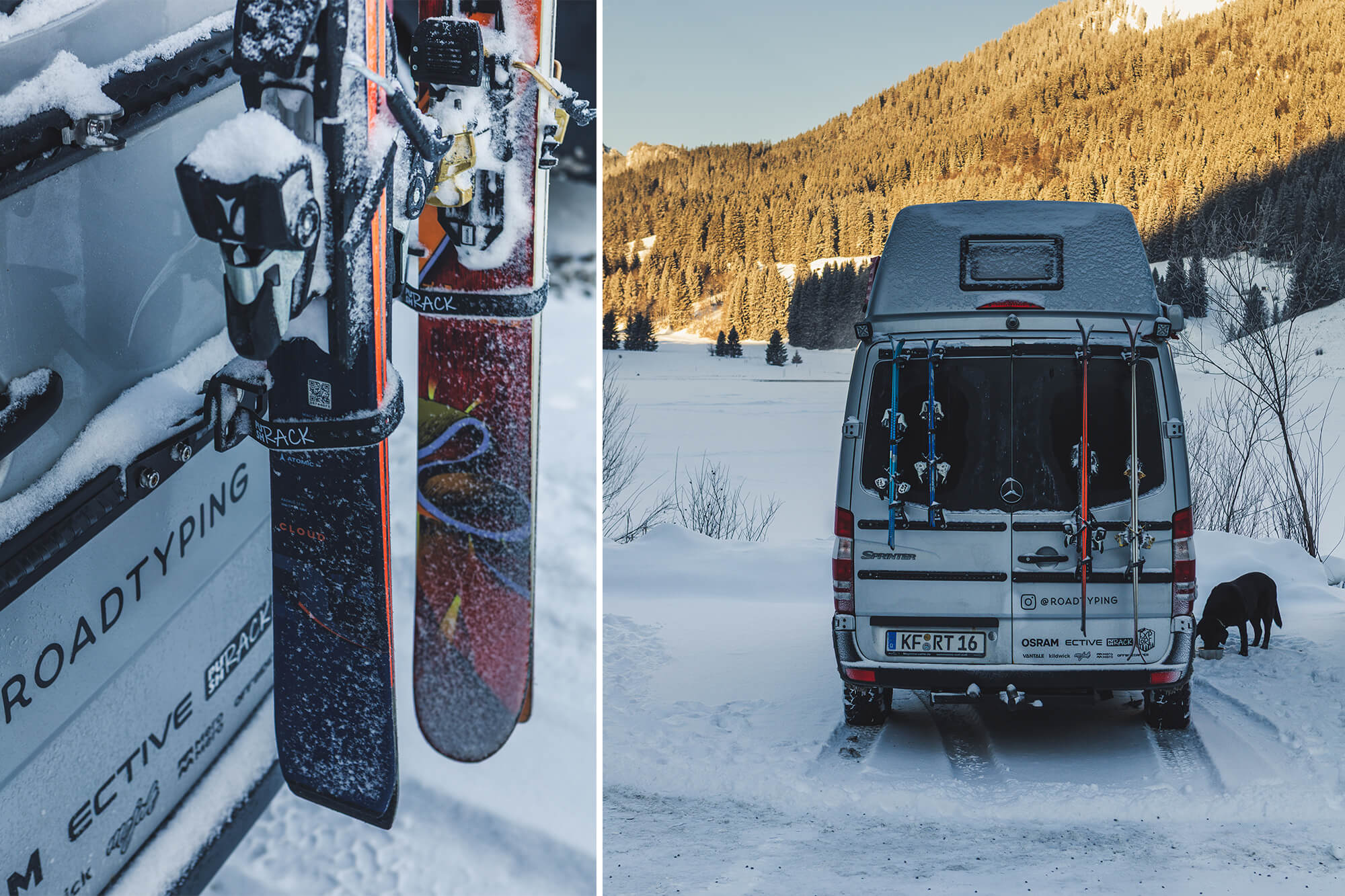 Skiträger am Camper: Dieses System ist clever, leicht und sieht lässig aus