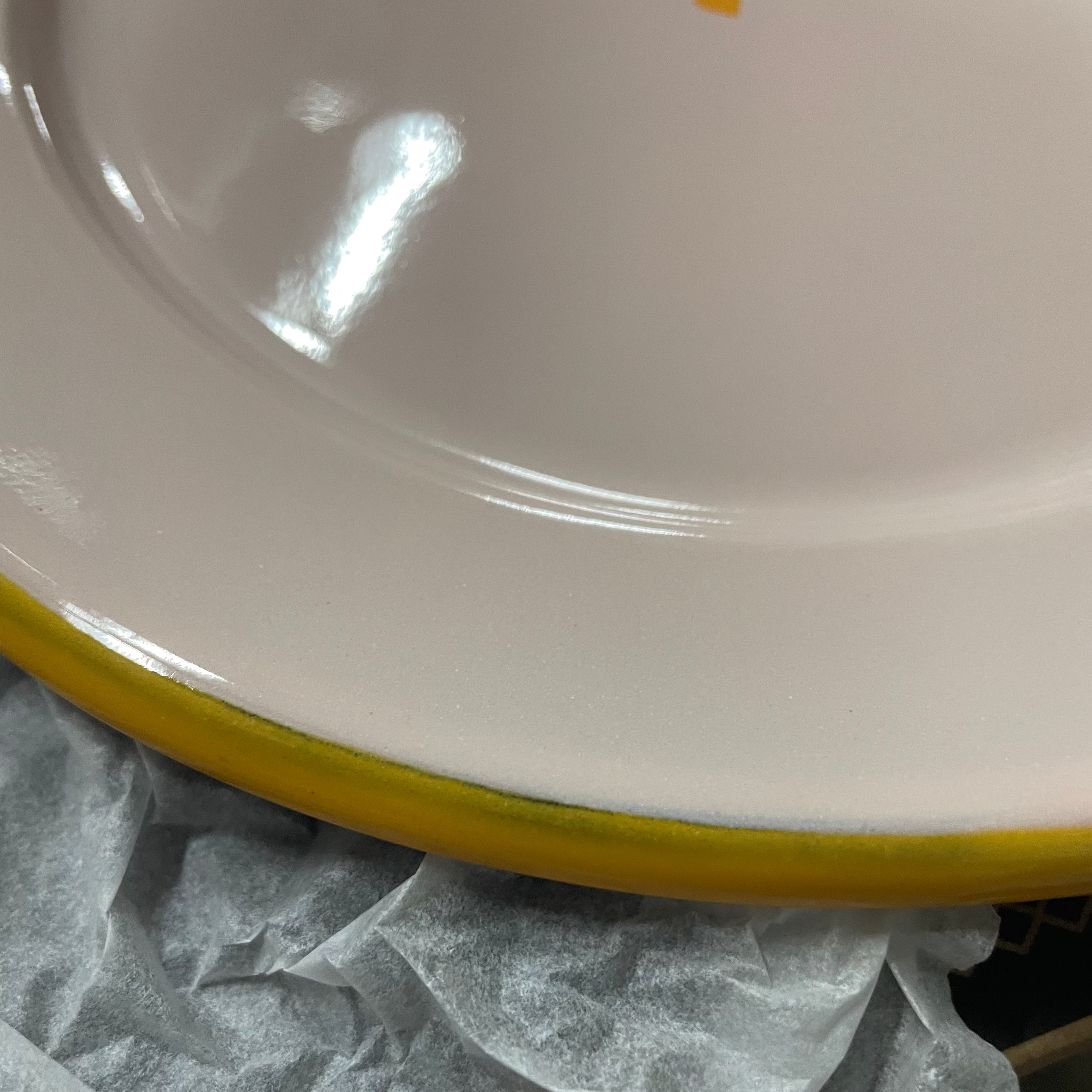 2. Wahl - Emaille Teller Go Camping