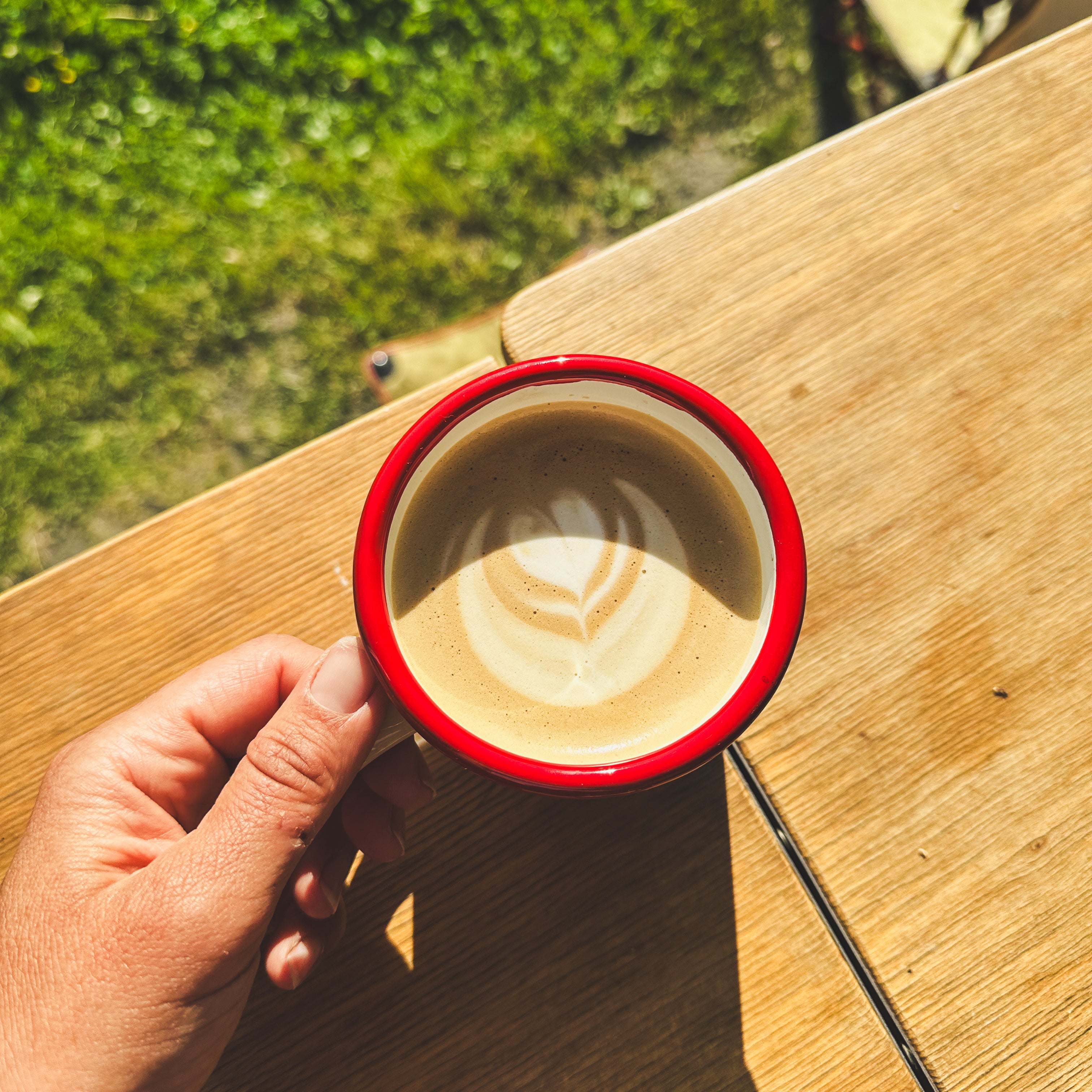 Emaille Tasse Berge