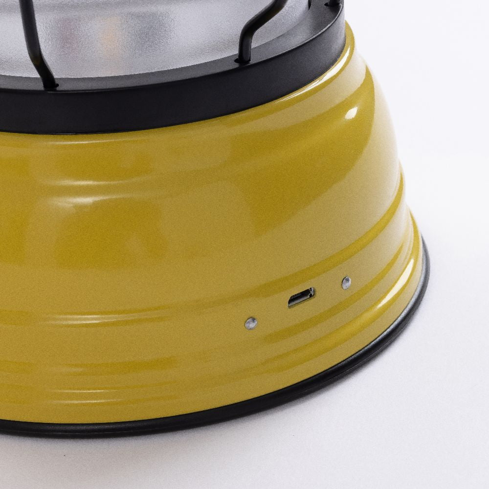 Barebones forest lantern waldlaterne öllampe campinglampe gelb USB mini