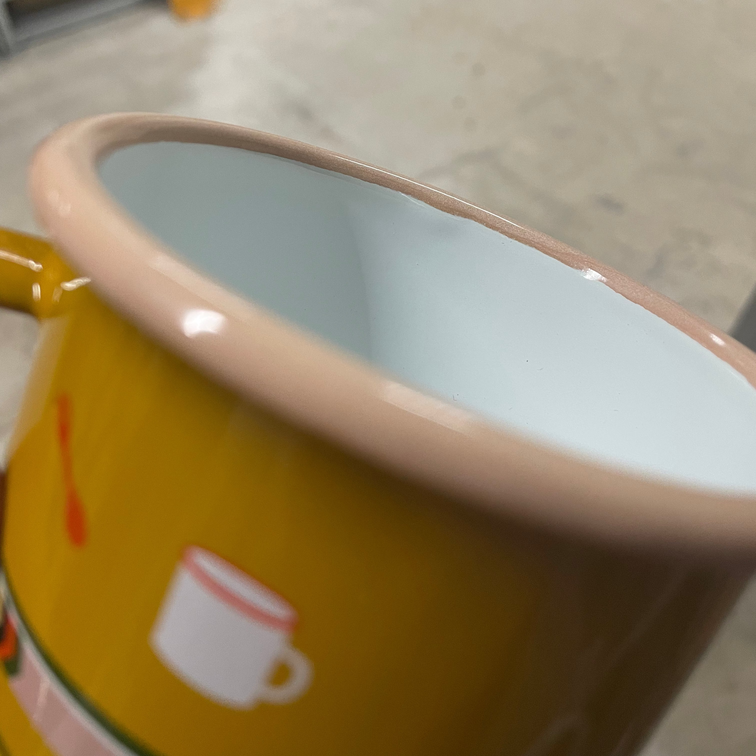 2. Wahl - Emaille Tasse Camp Stuff