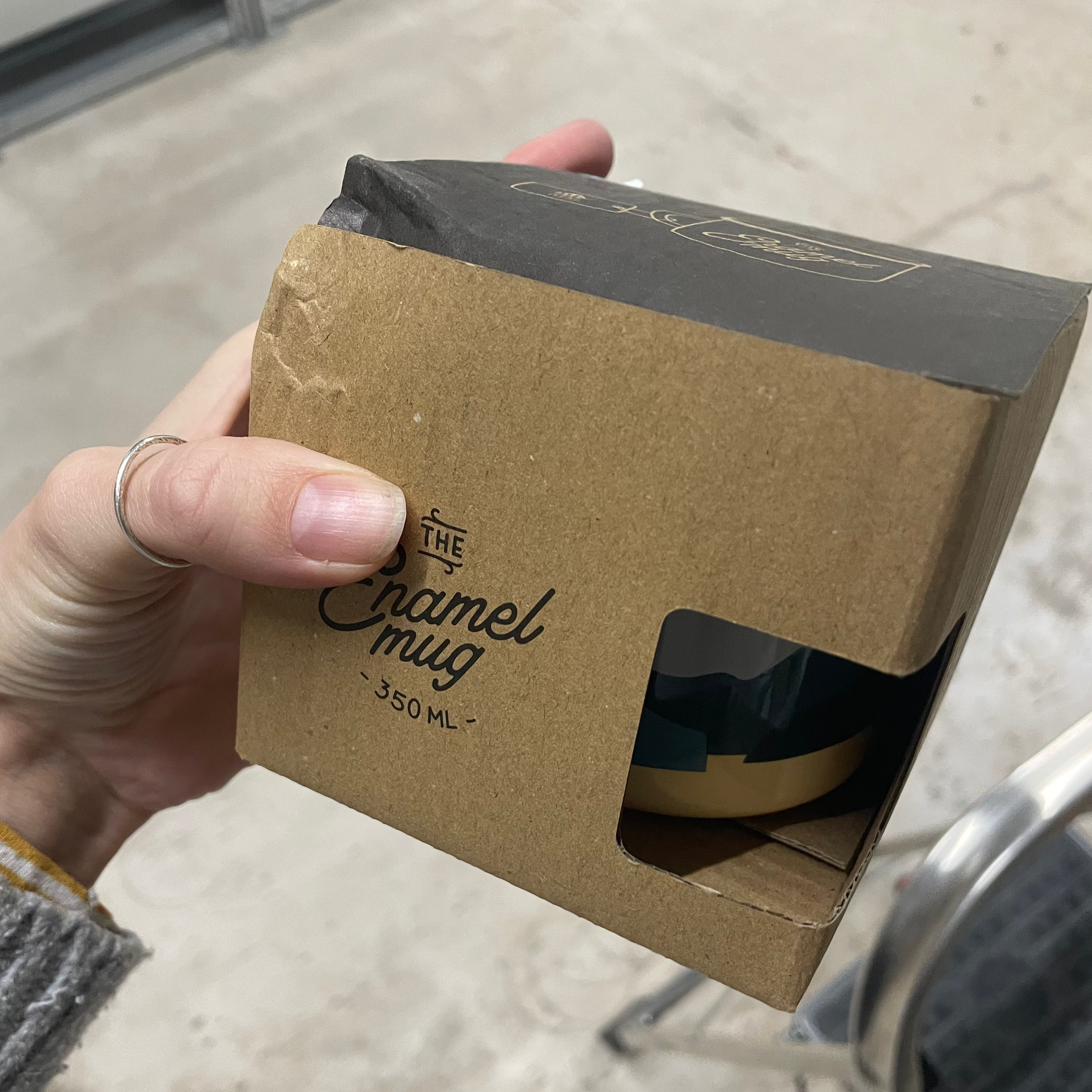 2. Wahl - Emaille Tasse Camp Vibes