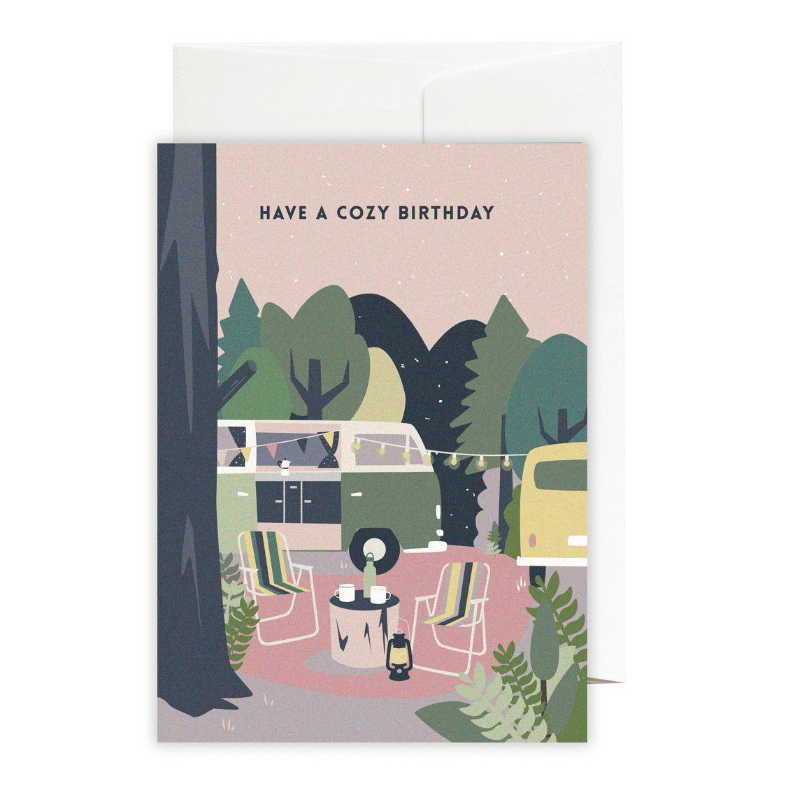 Grußkarte Have a cozy birthday
