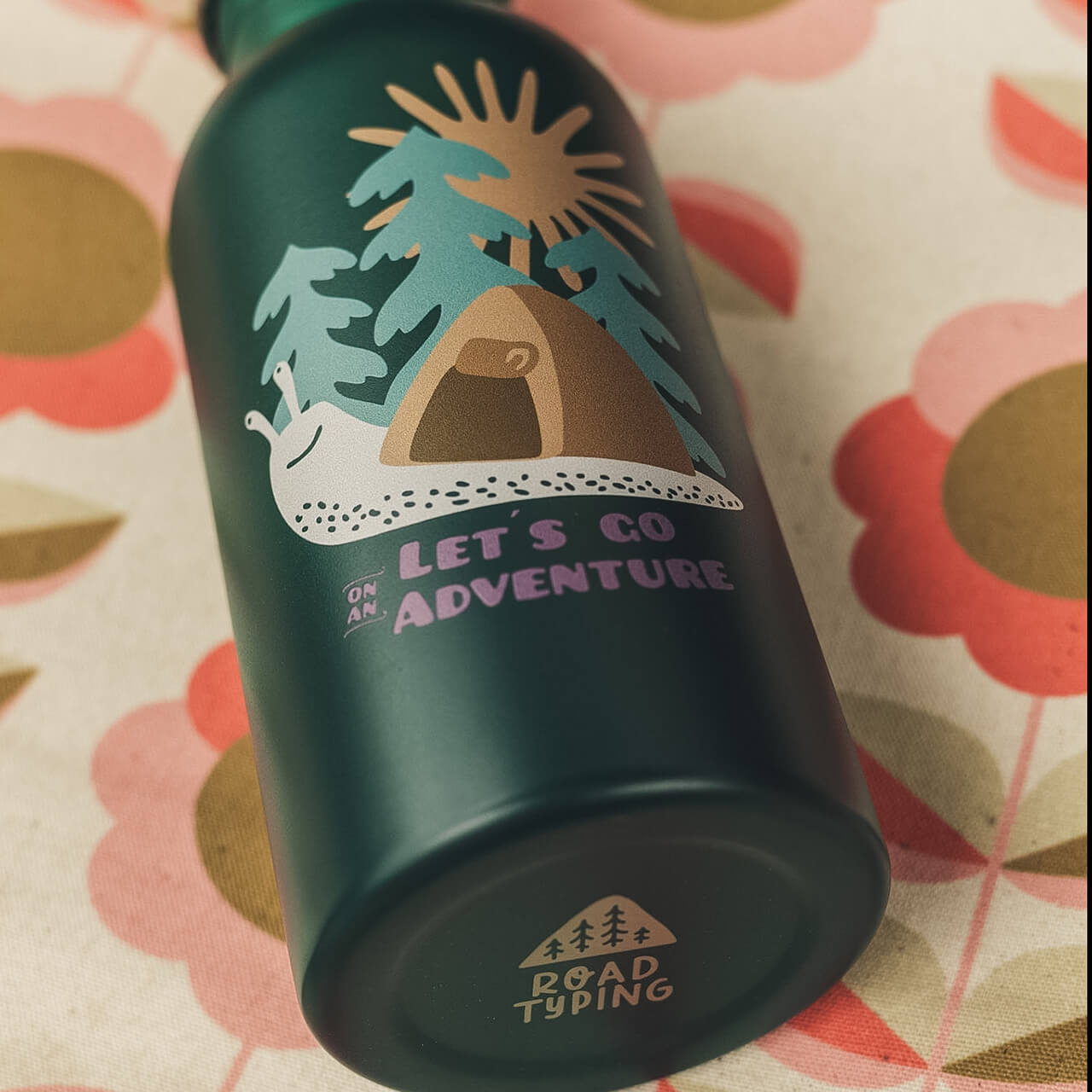 Kinderflasche Camper Schnecke